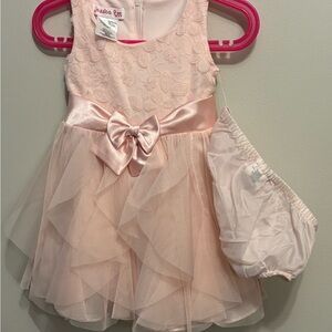 Jessica Ann Pink Floral Dress